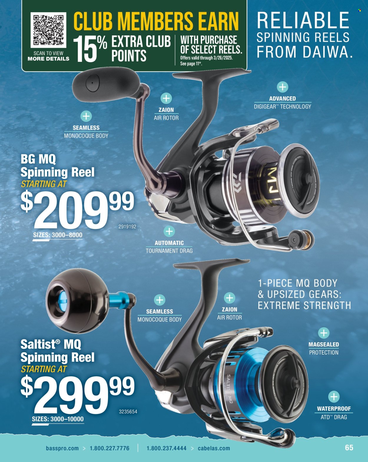 Cabela's ad. Page 1
