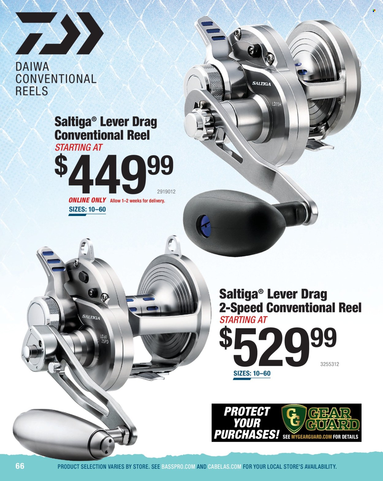 Cabela's ad. Page 1