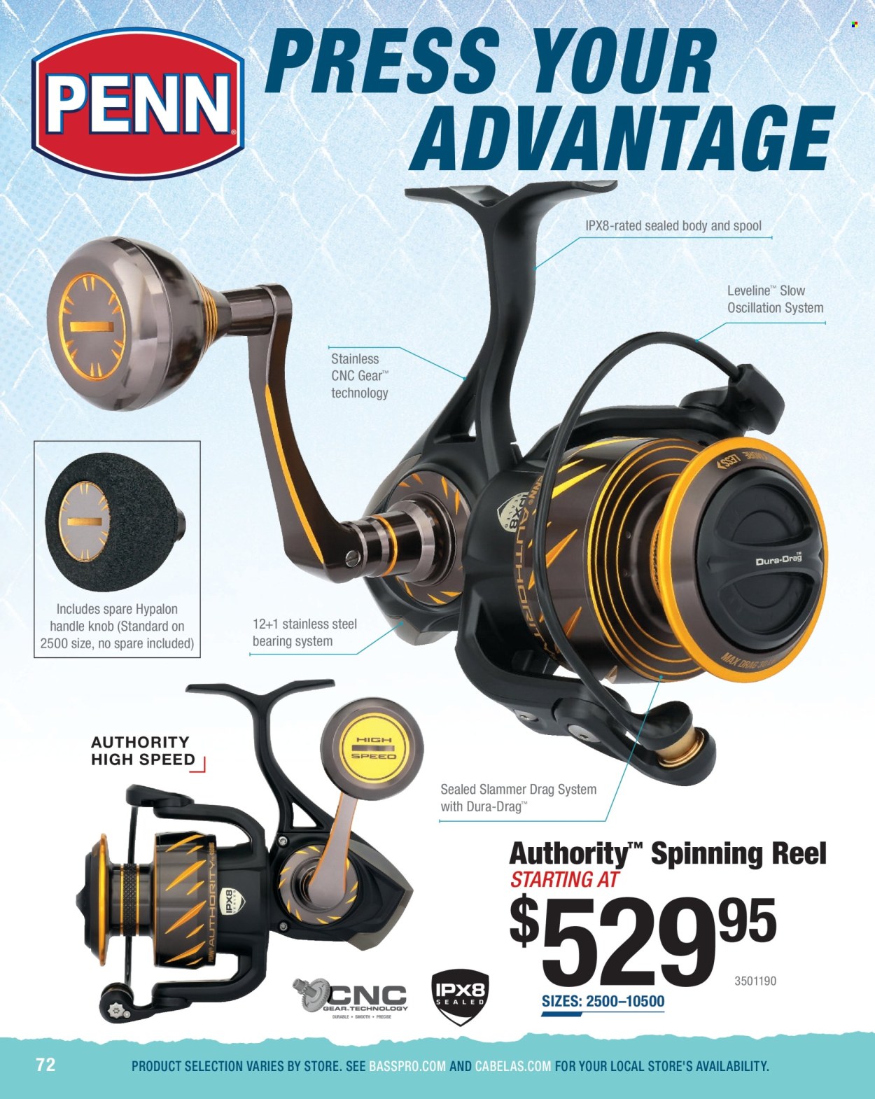 Cabela's ad. Page 1