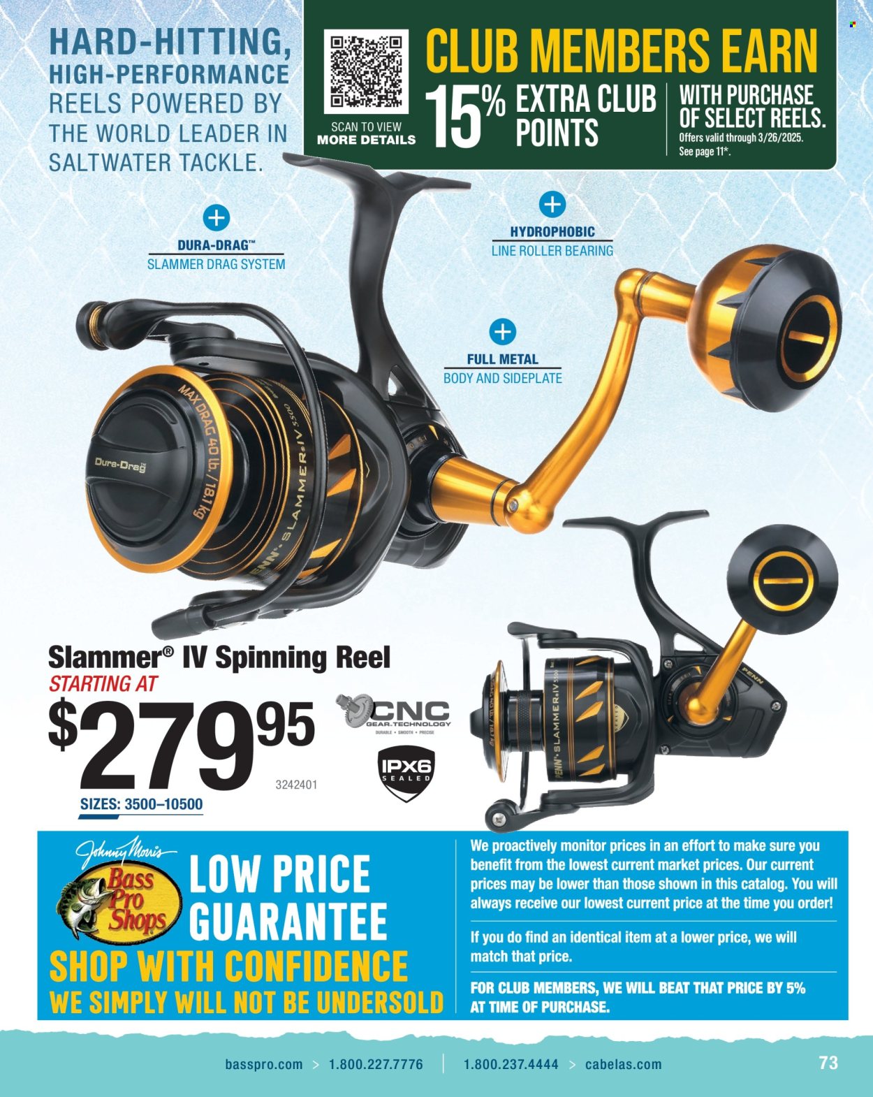 Cabela's ad. Page 1