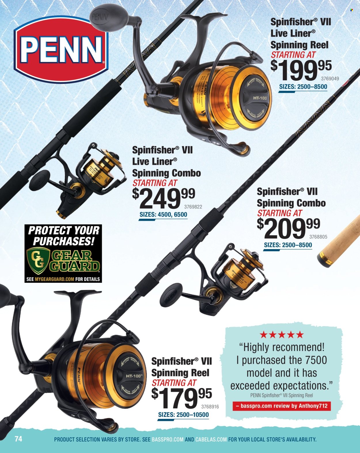 Cabela's ad. Page 1