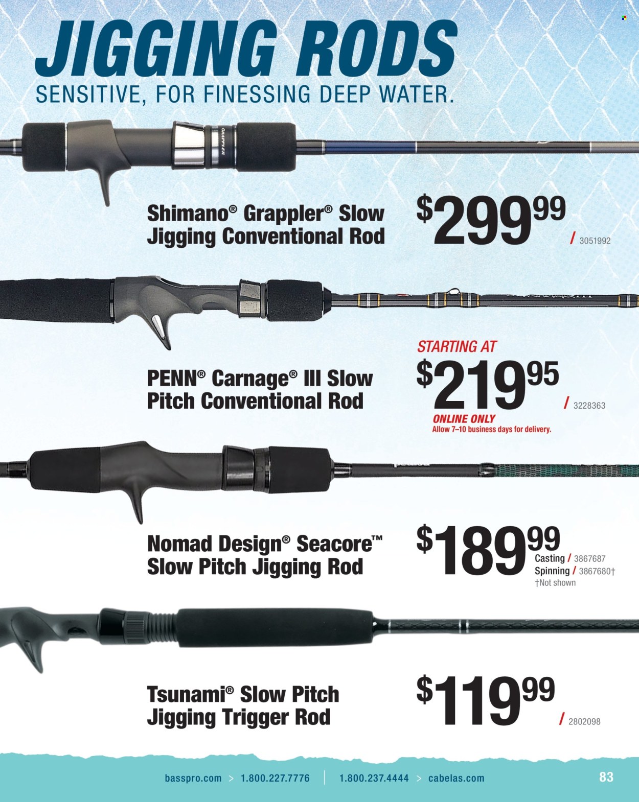 Cabela's ad. Page 1