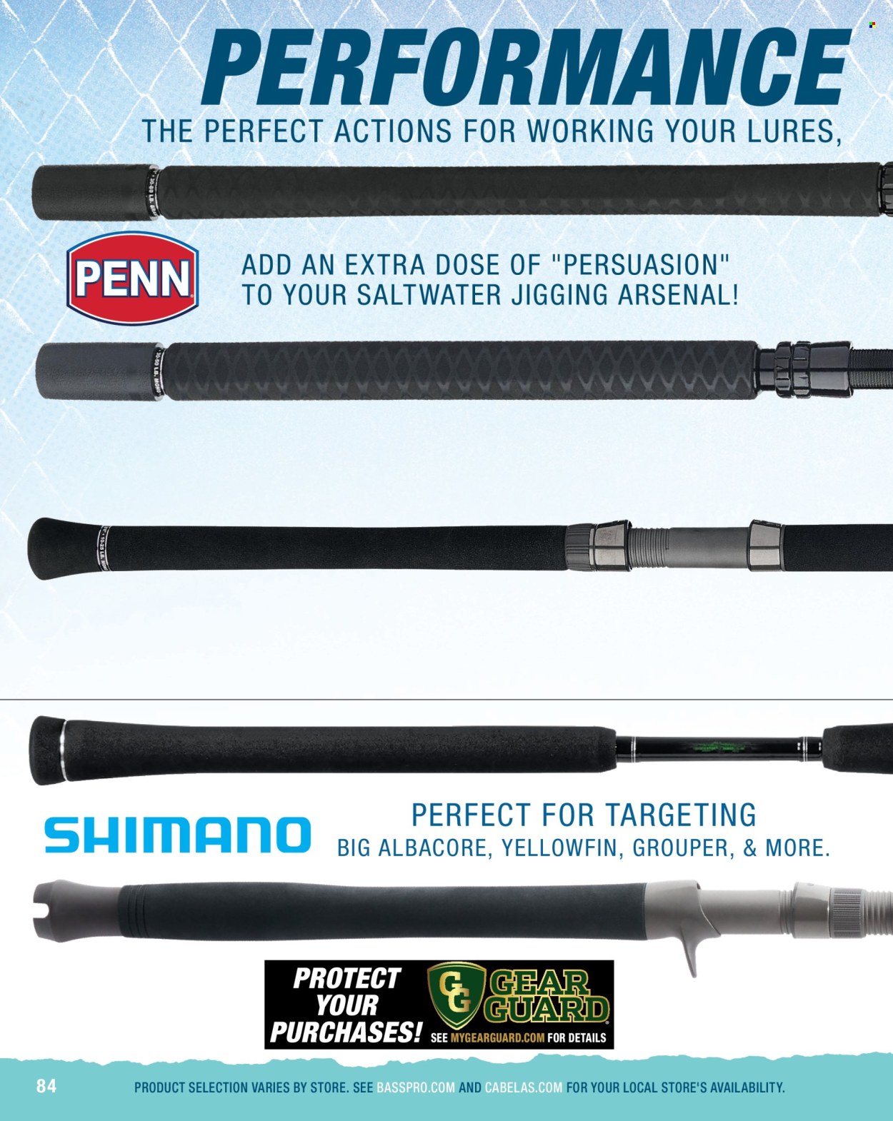 Cabela's ad. Page 1