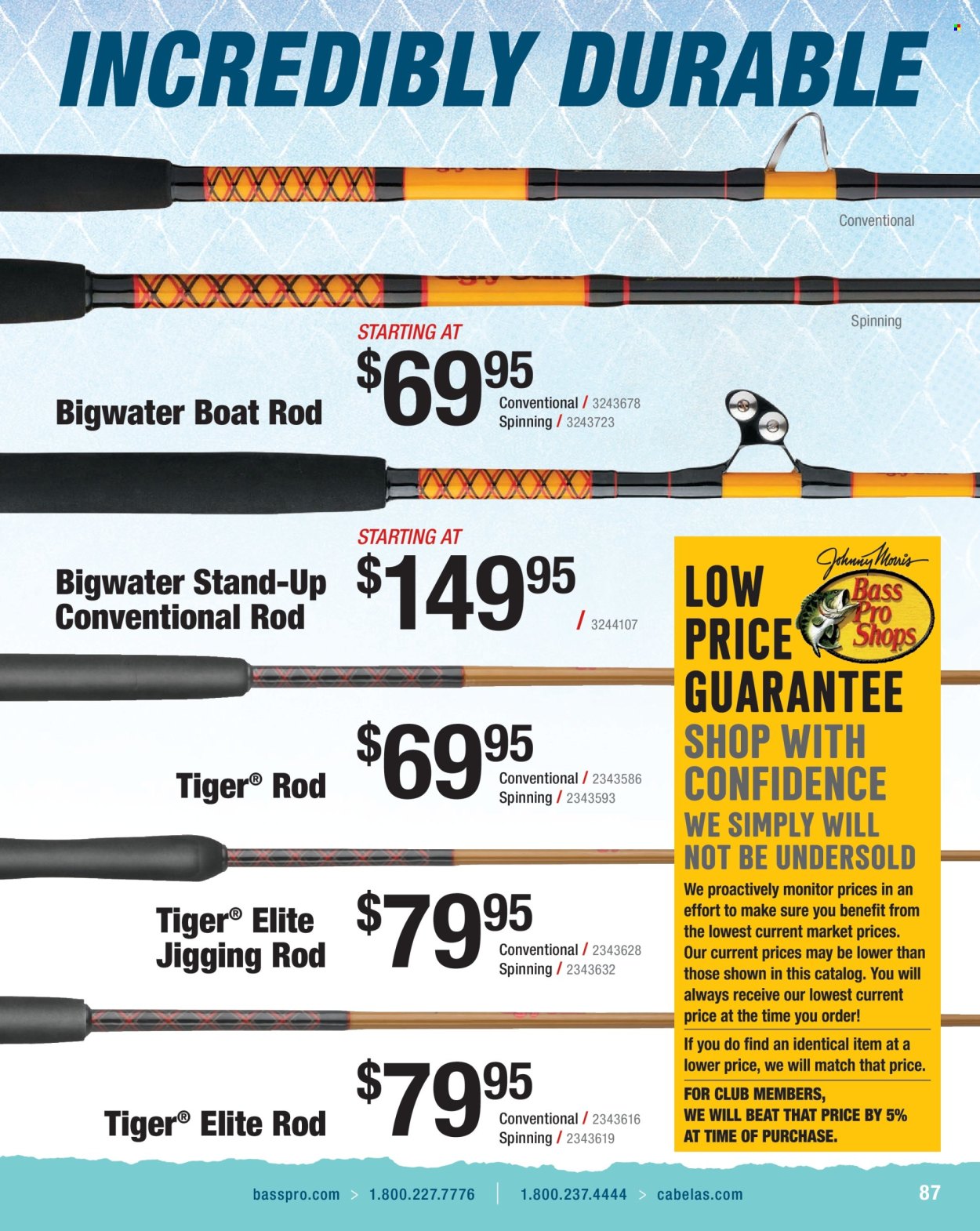 Cabela's ad. Page 1