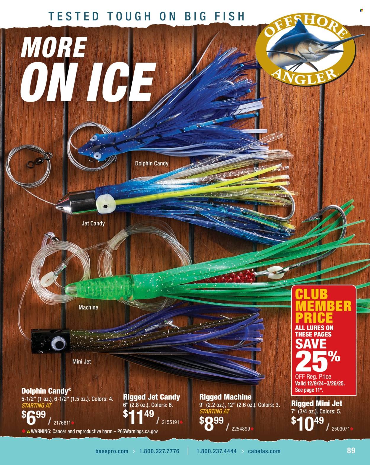 Cabela's ad. Page 1