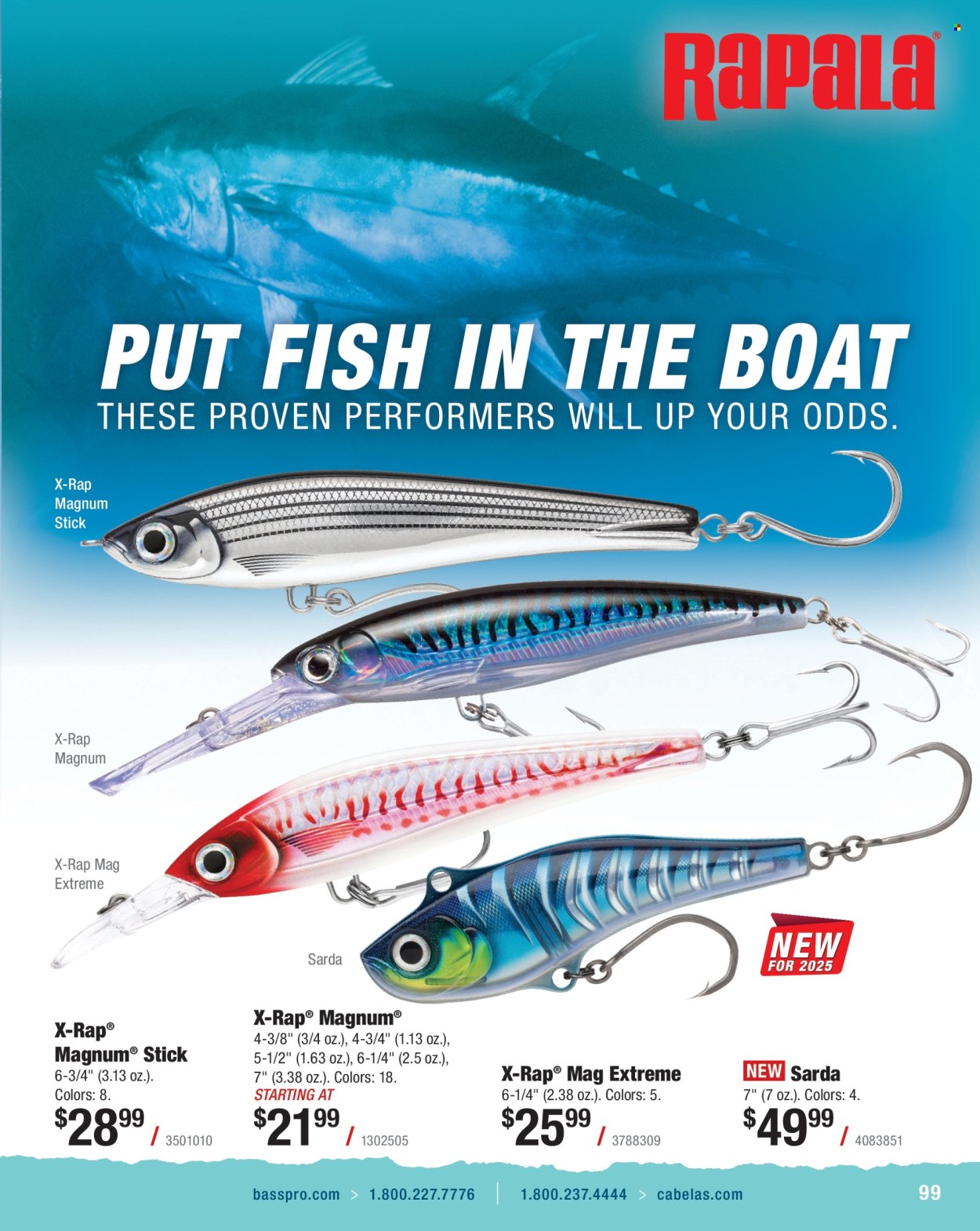 Cabela's ad. Page 1