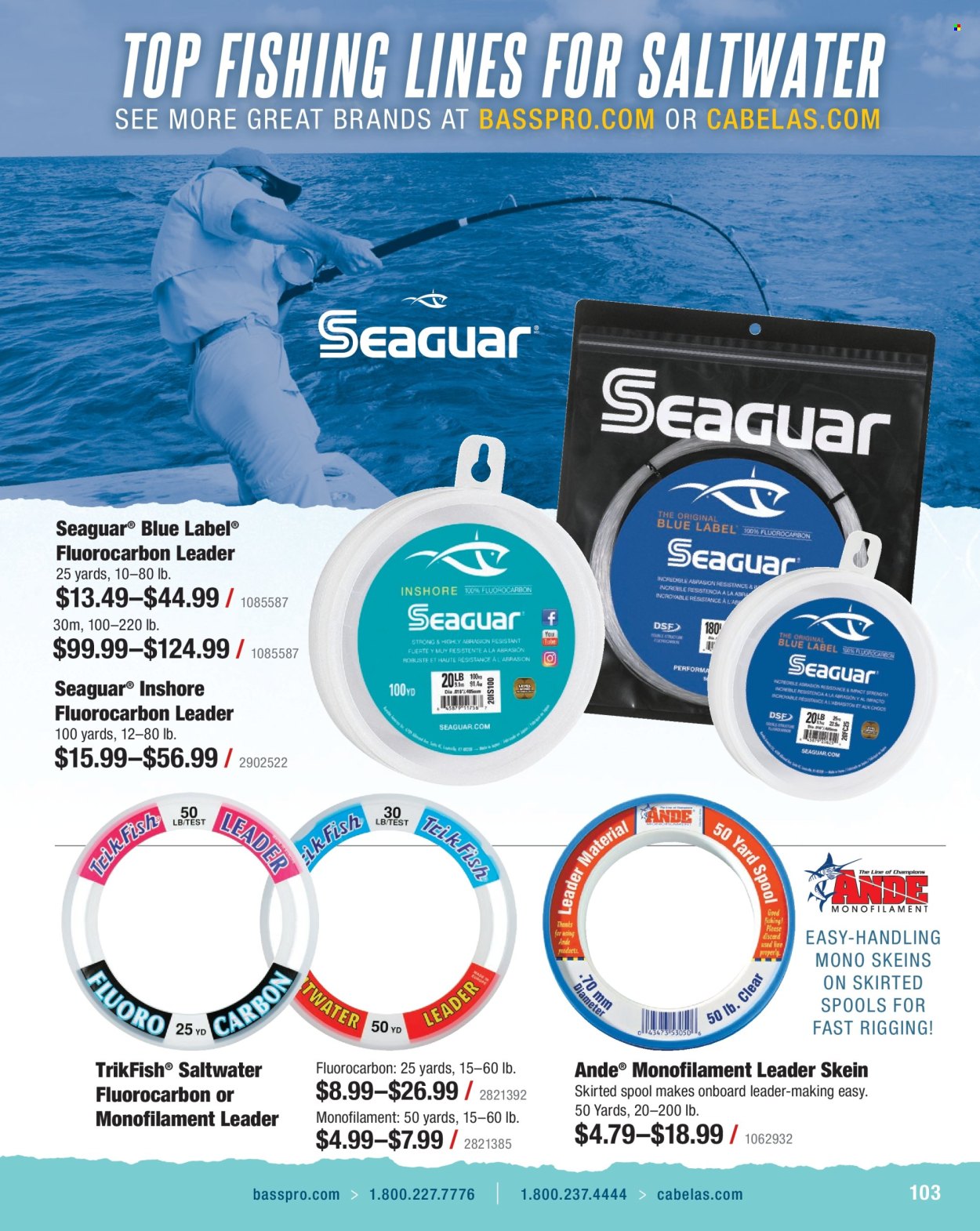 Cabela's ad. Page 1