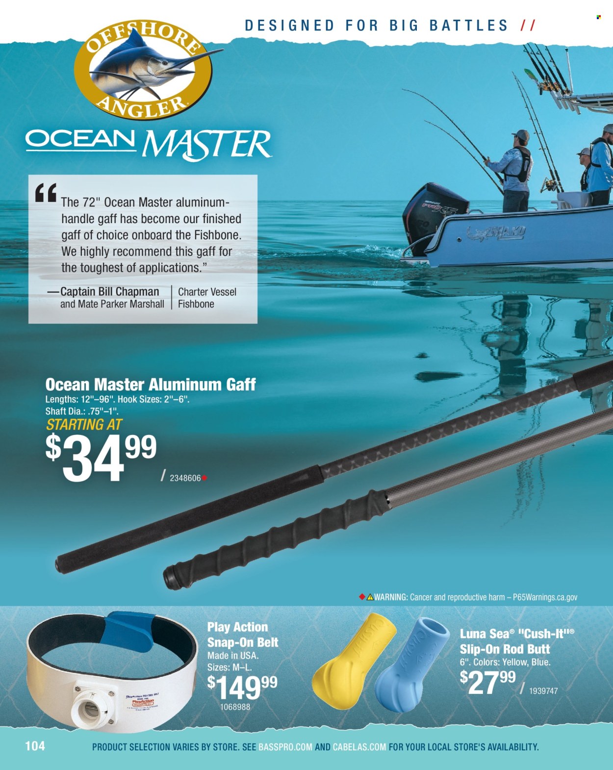 Cabela's ad. Page 1