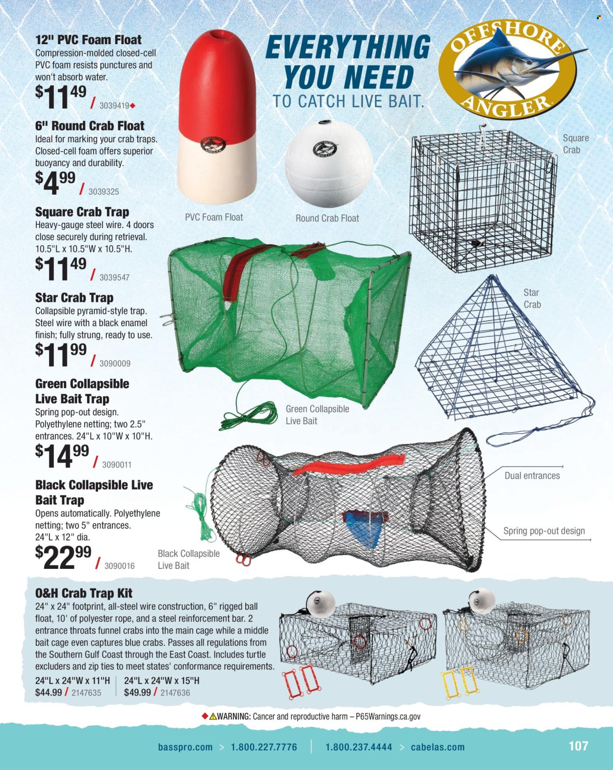 Cabela's ad. Page 1