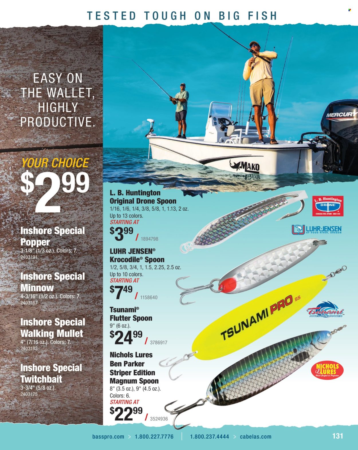 Cabela's ad. Page 1