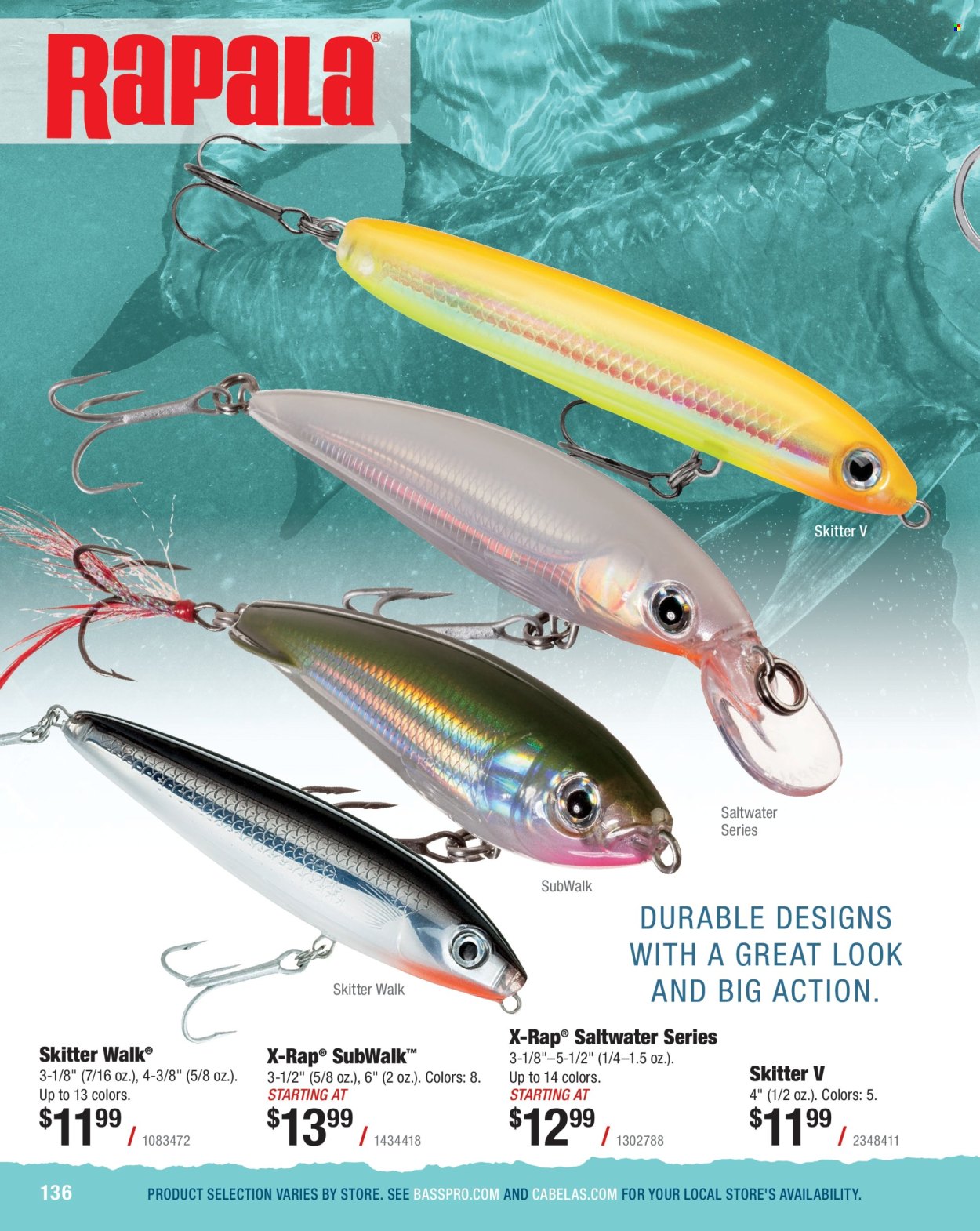 Cabela's ad. Page 1