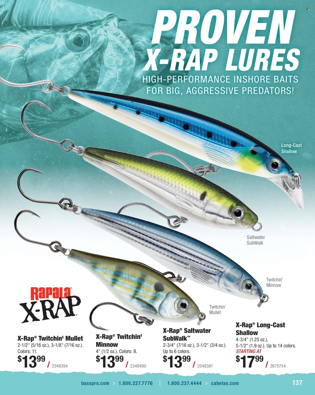 Cabela's ad. Page 1
