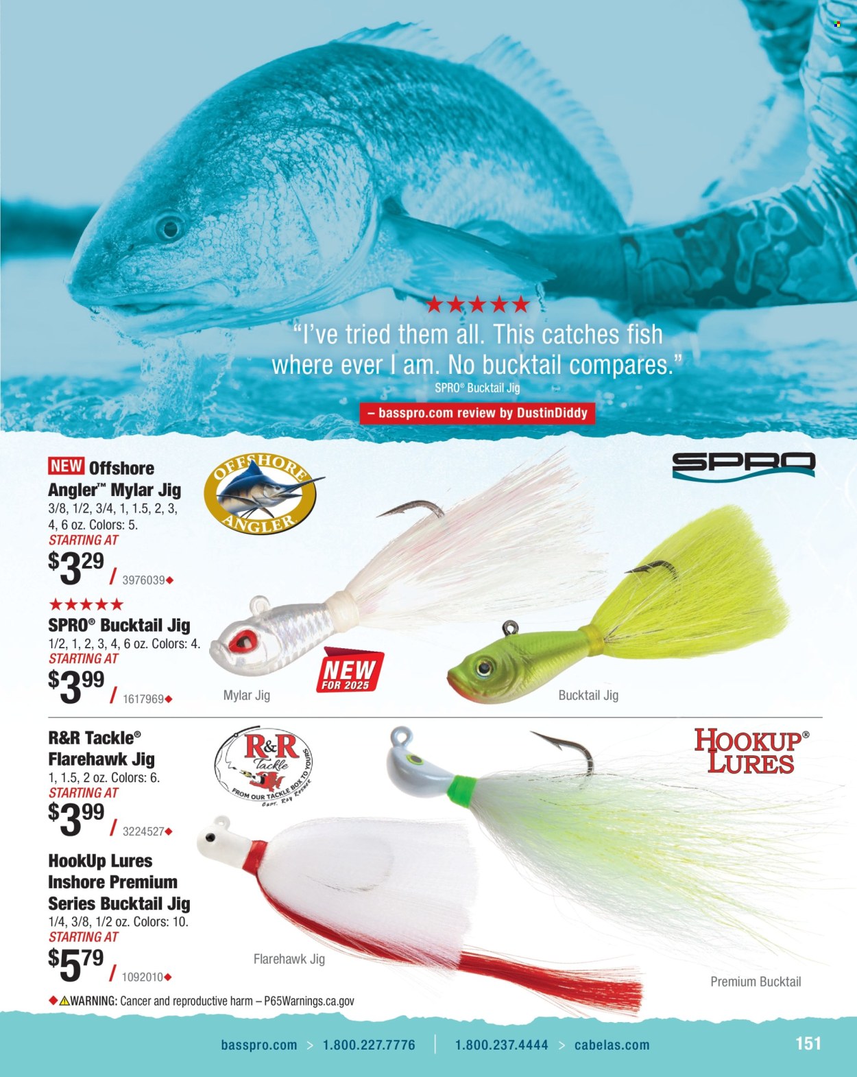 Cabela's ad. Page 1