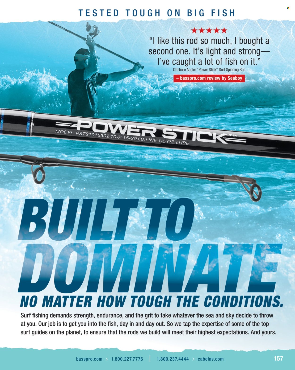 Cabela's ad. Page 1