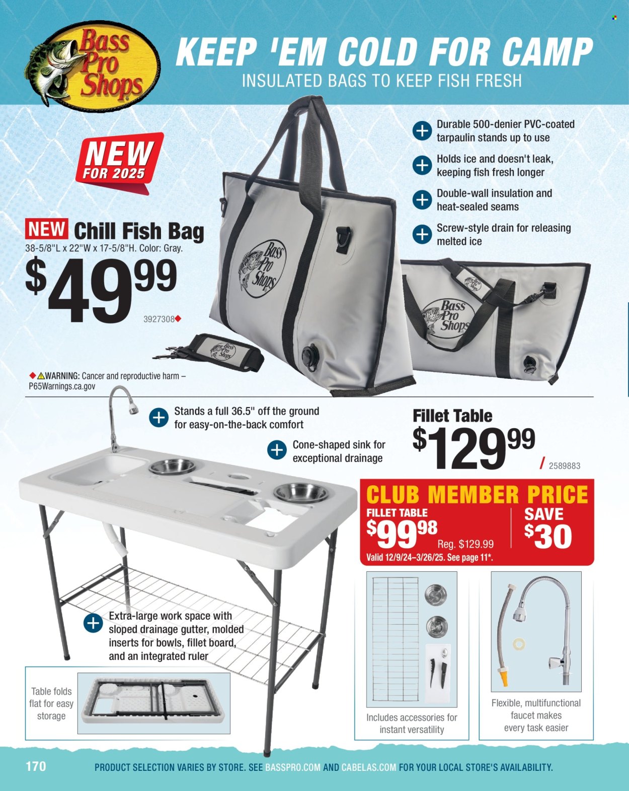Cabela's ad. Page 1