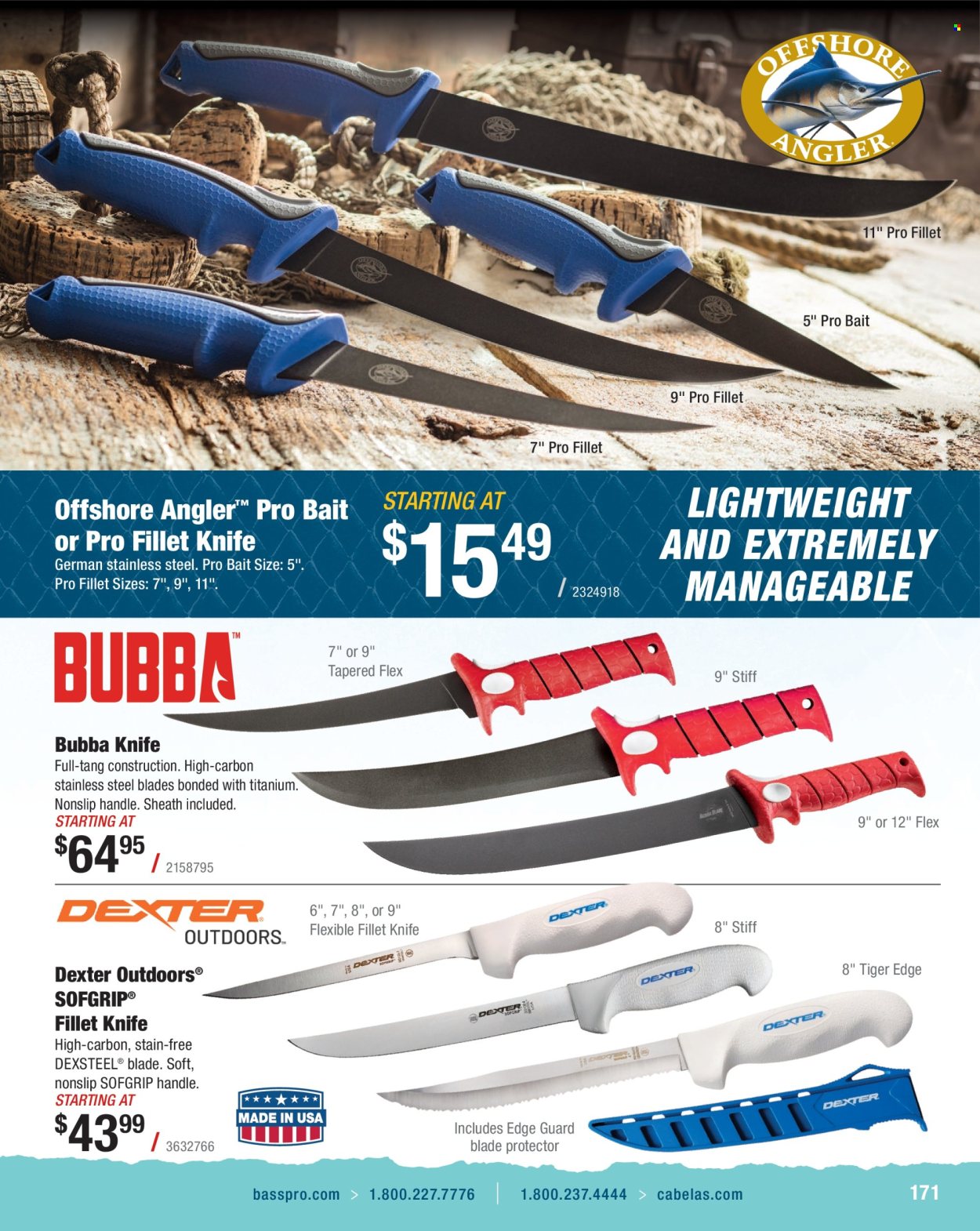 Cabela's ad. Page 1
