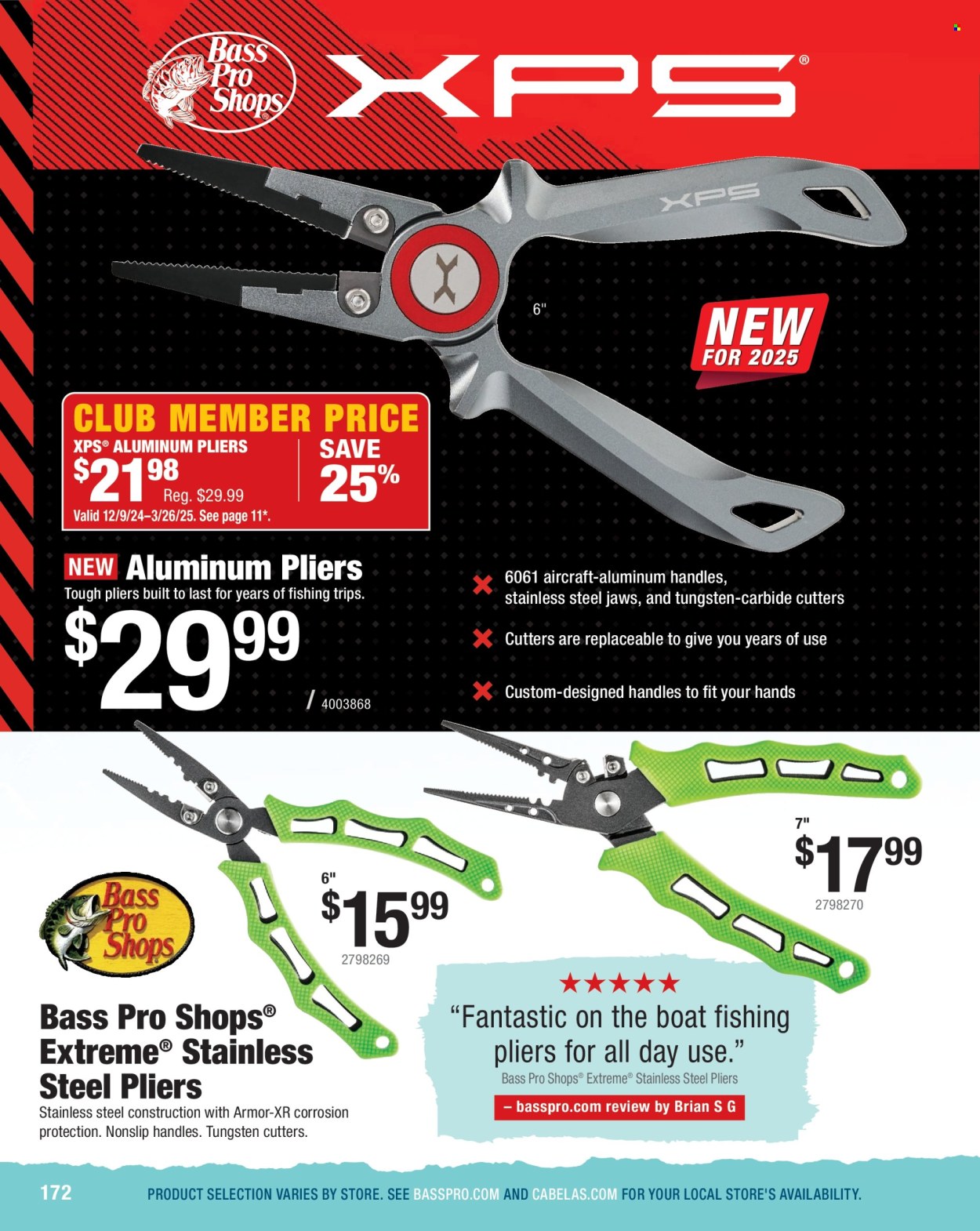 Cabela's ad. Page 1