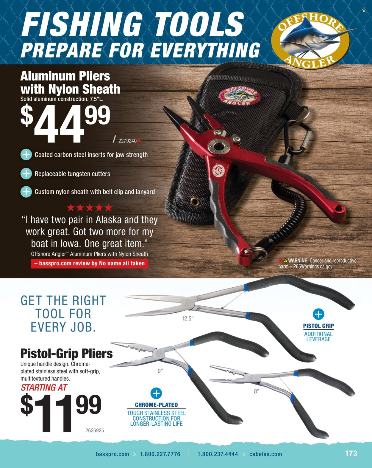 Cabela's ad. Page 1