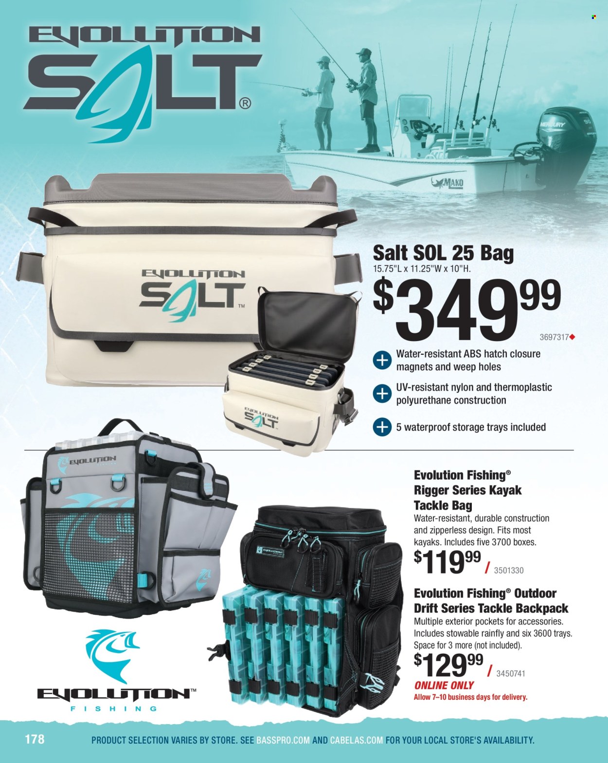 Cabela's ad. Page 1