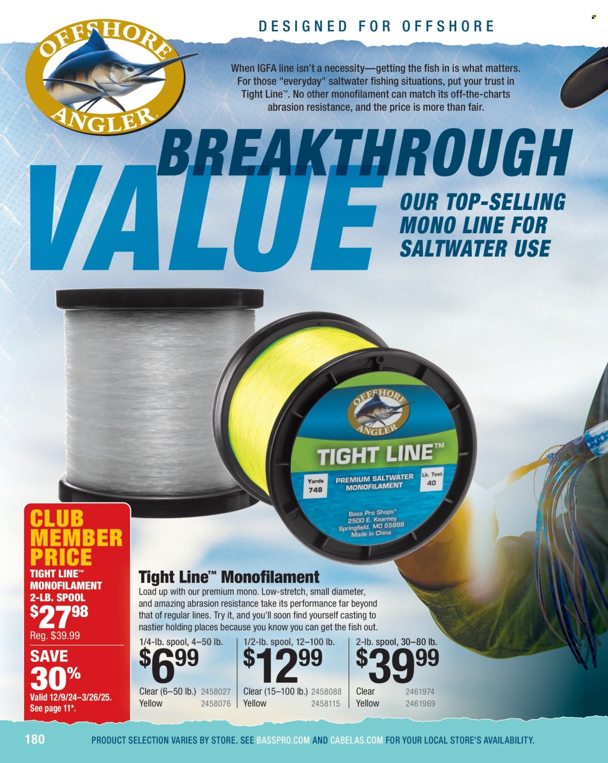Cabela's ad. Page 1