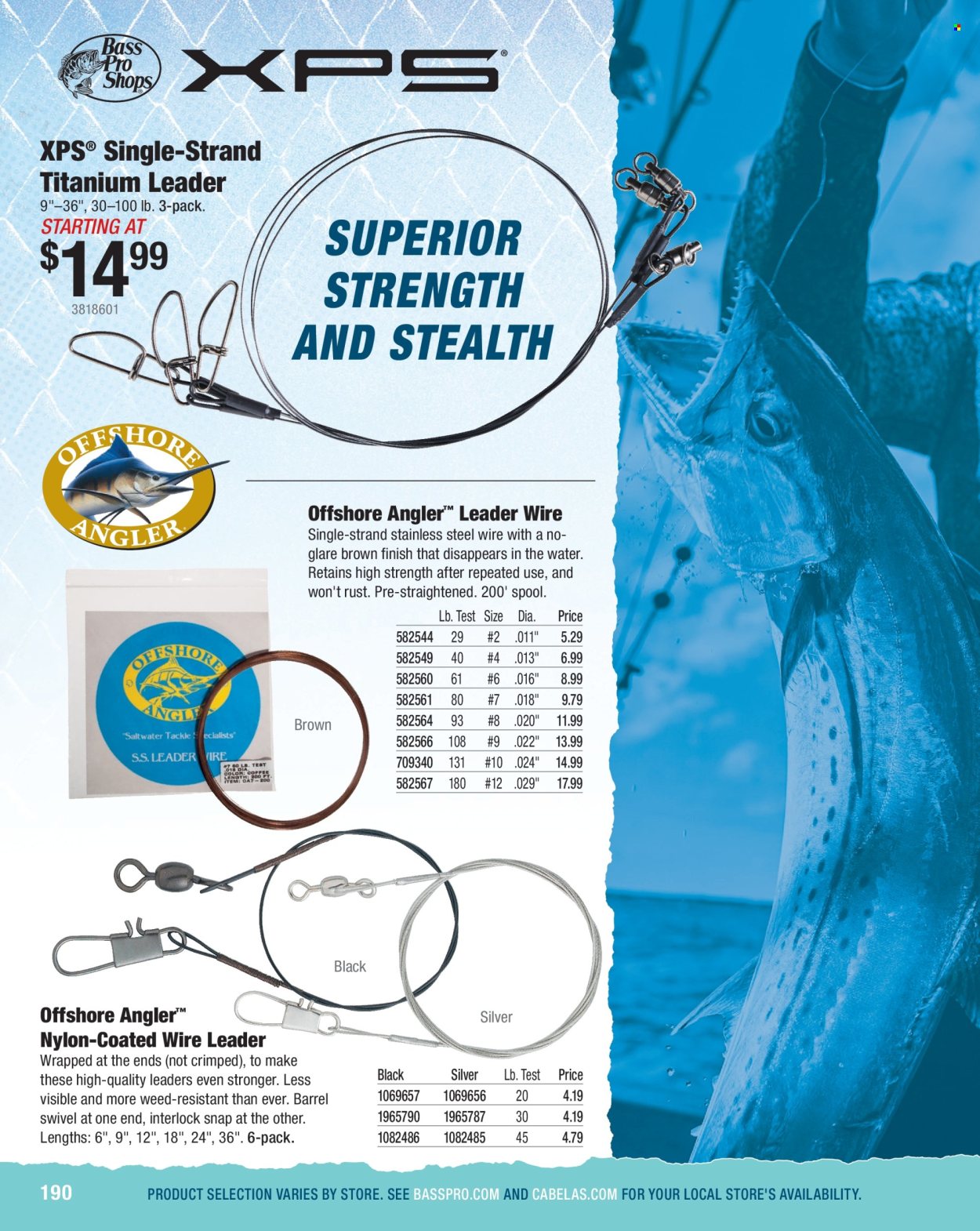 Cabela's ad. Page 1