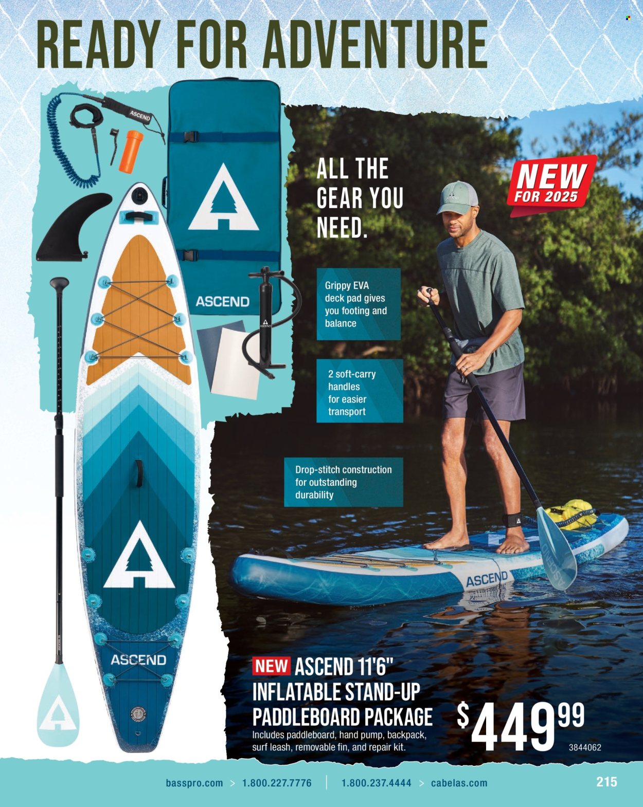 Cabela's ad. Page 1