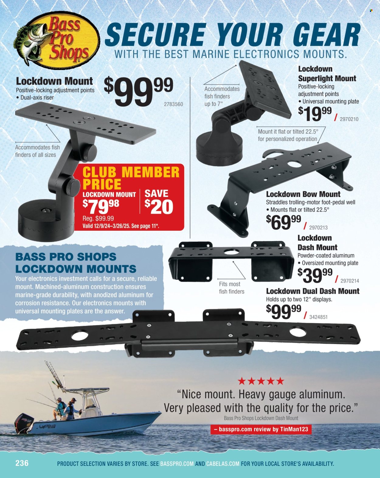 Cabela's ad. Page 1