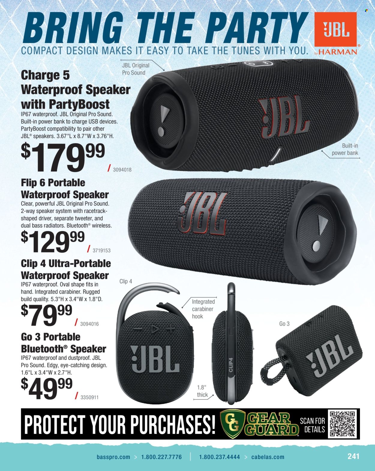 Cabela's ad. Page 1