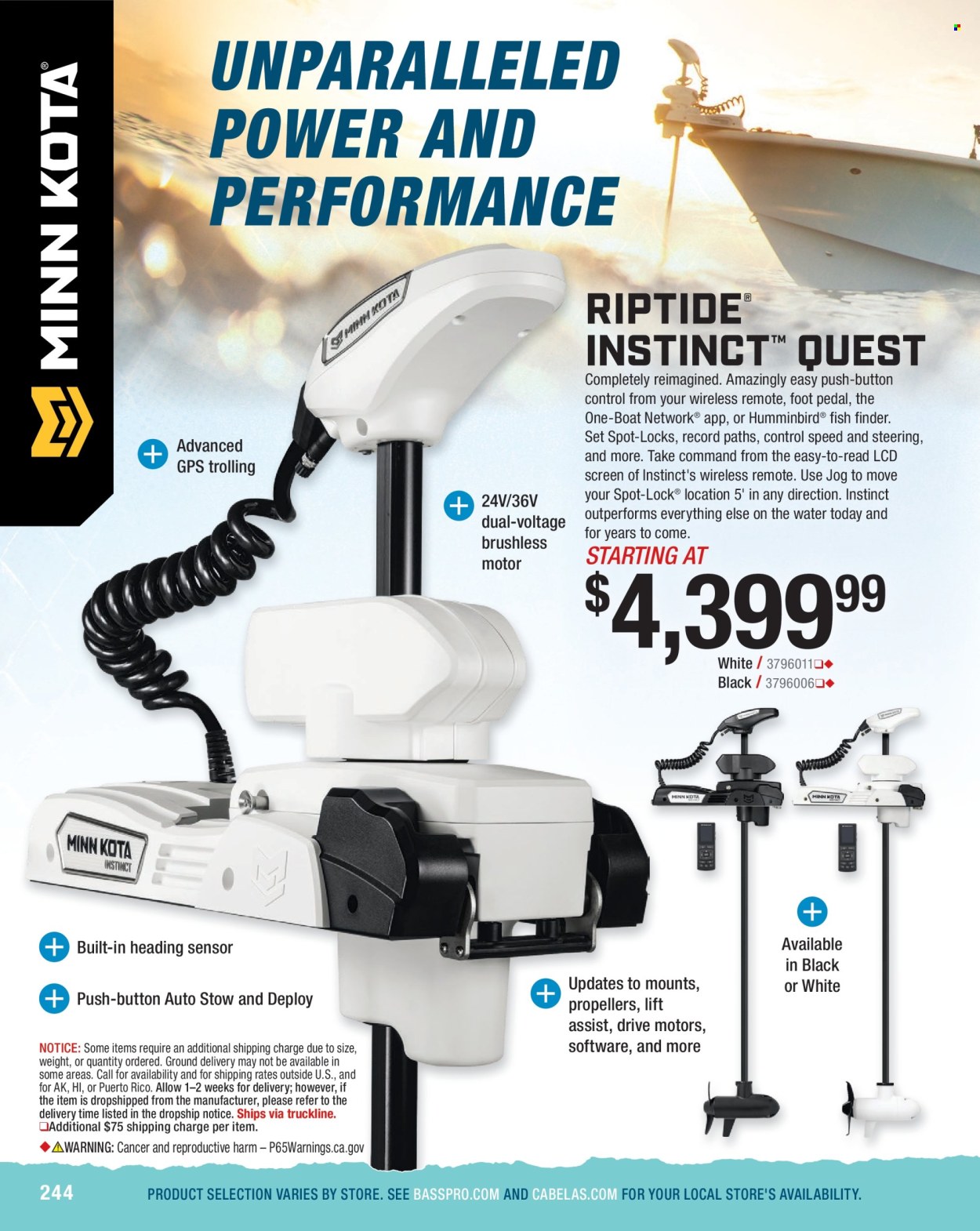 Cabela's ad. Page 1