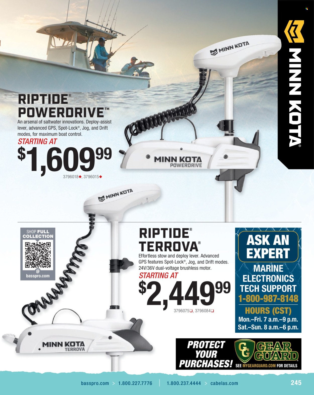 Cabela's ad. Page 1