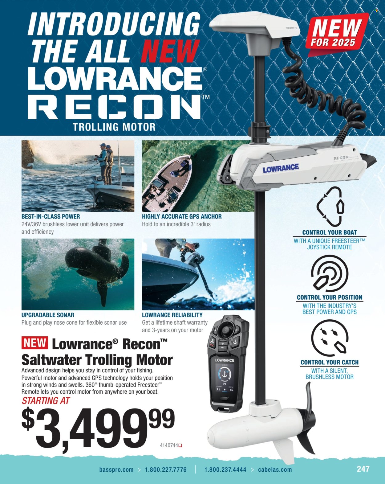 Cabela's ad. Page 1