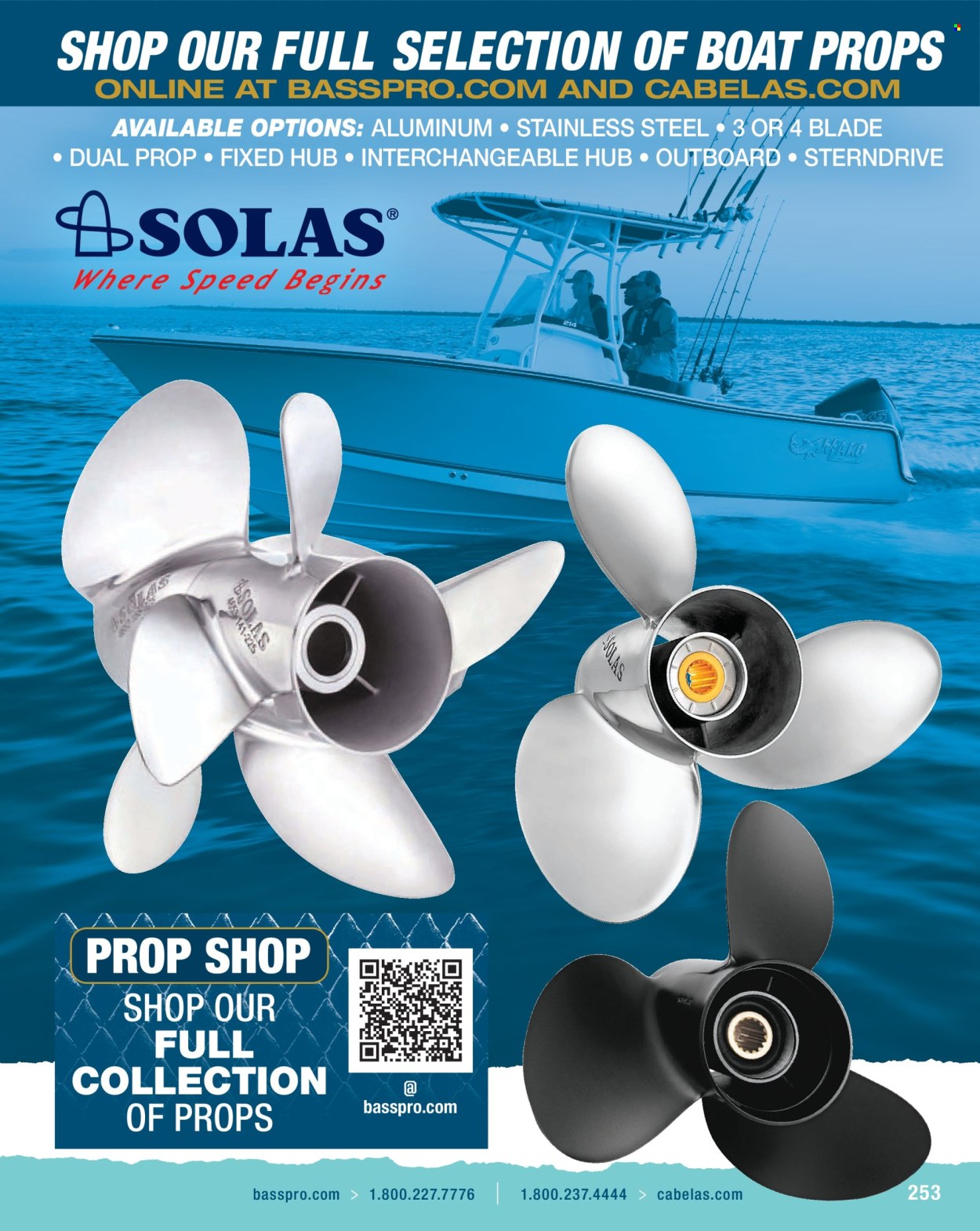 Cabela's ad. Page 1