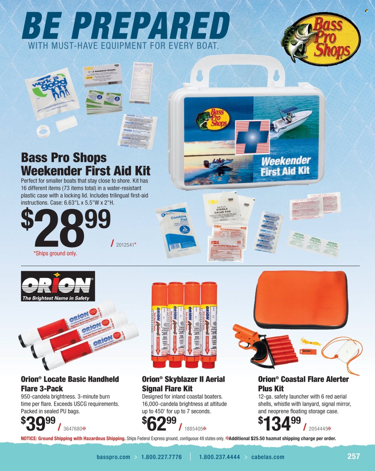 Cabela's ad. Page 1