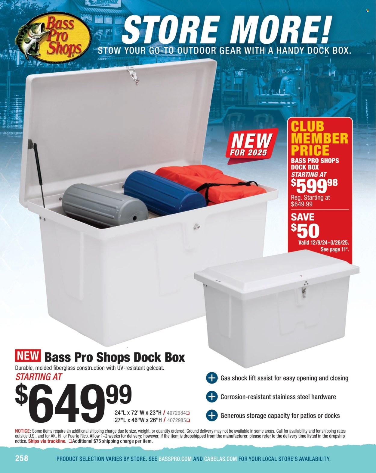 Cabela's ad. Page 1