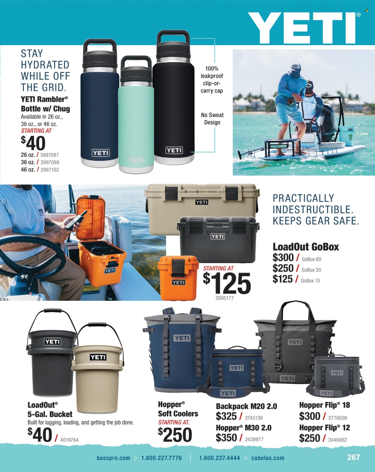 Cabela's ad. Page 1