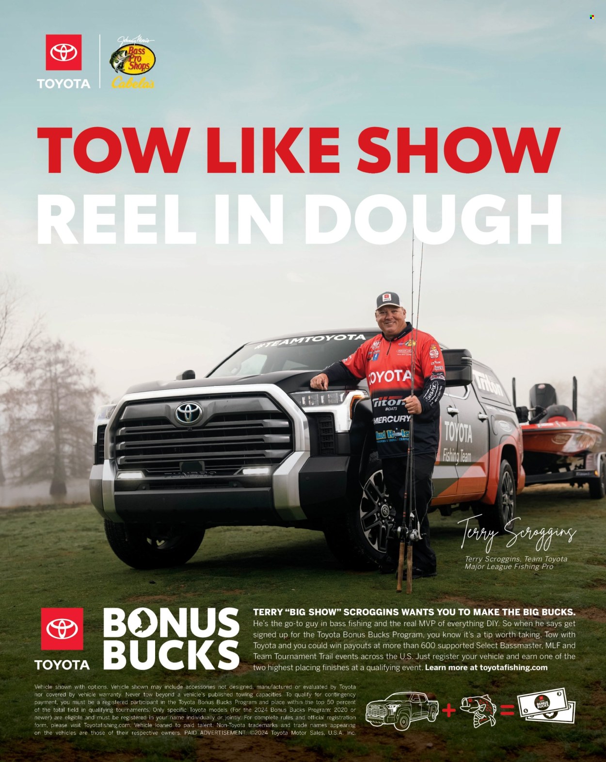Cabela's ad. Page 1