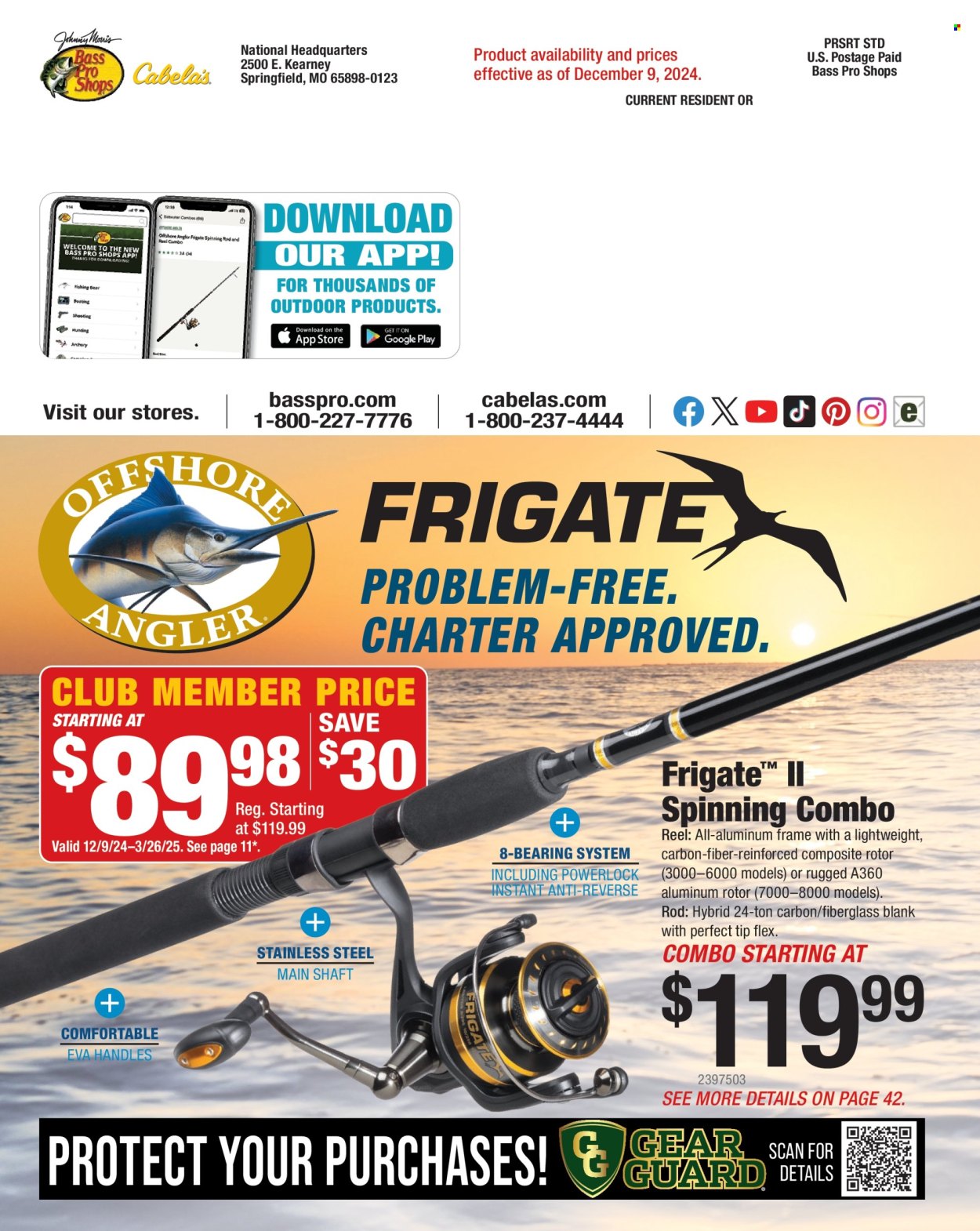 Cabela's ad. Page 1