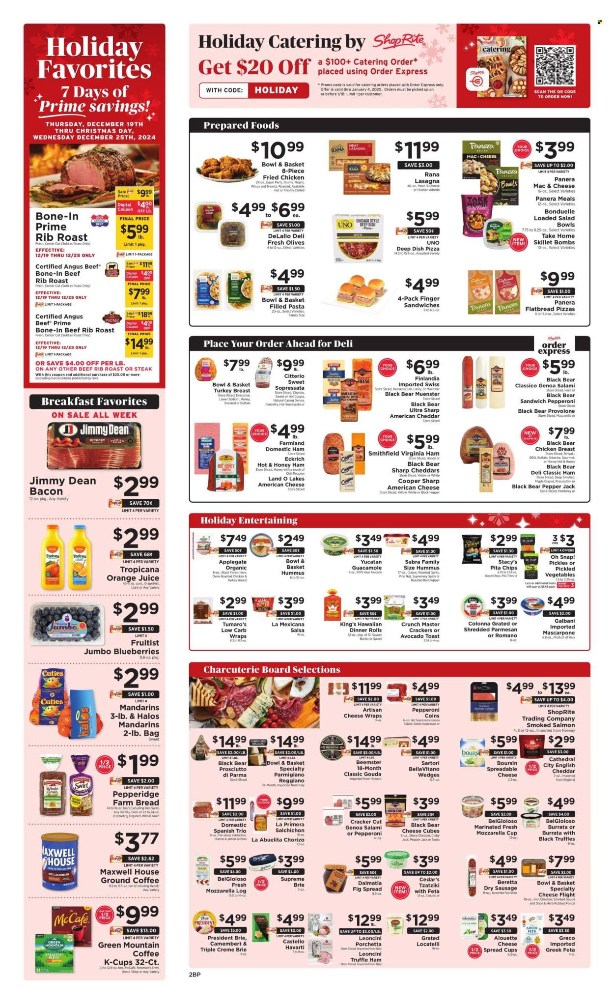 ShopRite ad - 12/15/2024 - 12/21/2024. Page 1