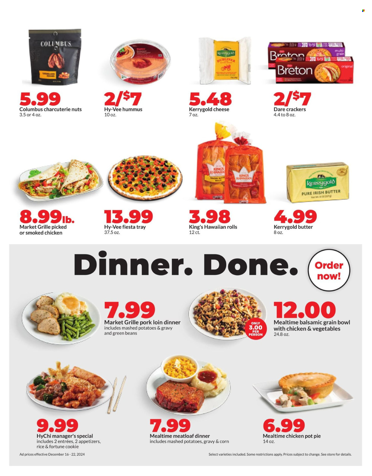 Hy-Vee ad - 12/16/2024 - 12/22/2024. Page 1