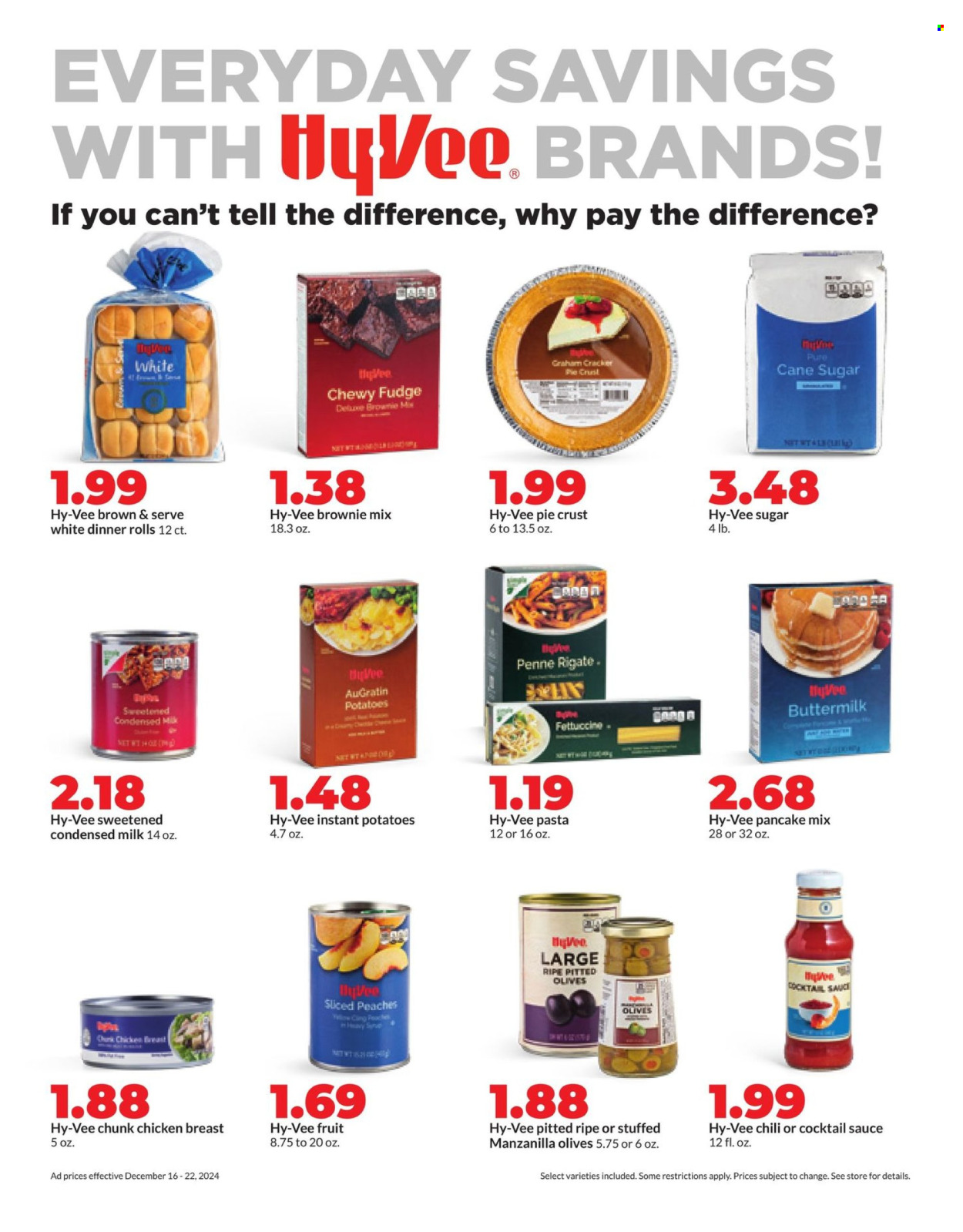 Hy-Vee ad - 12/16/2024 - 12/22/2024. Page 1