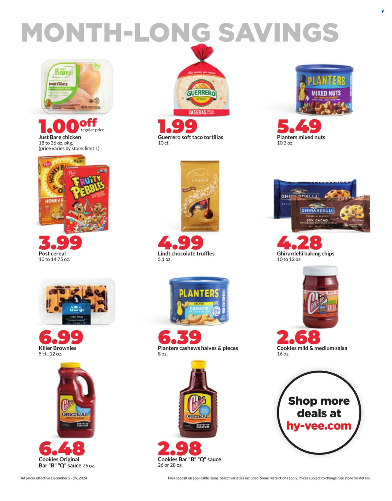 Hy-Vee ad - 12/16/2024 - 12/22/2024. Page 1