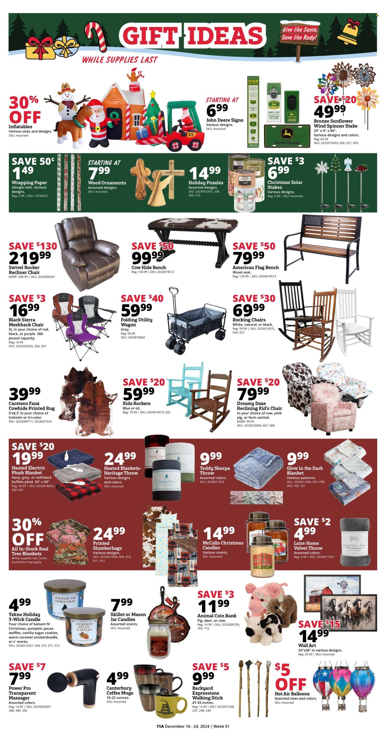 Rural King ad - 12/16/2024 - 12/24/2024. Page 1