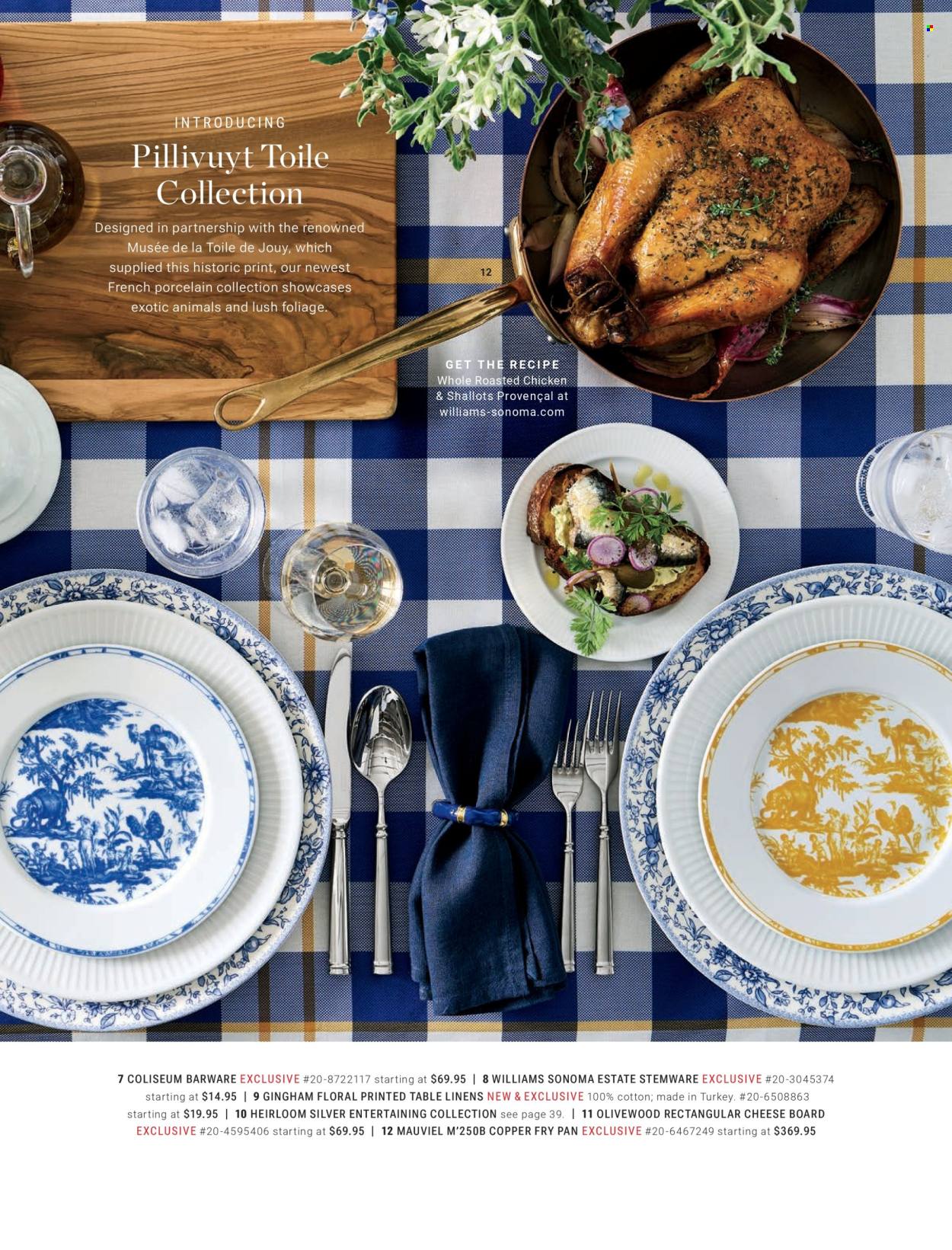 Williams-Sonoma ad. Page 1