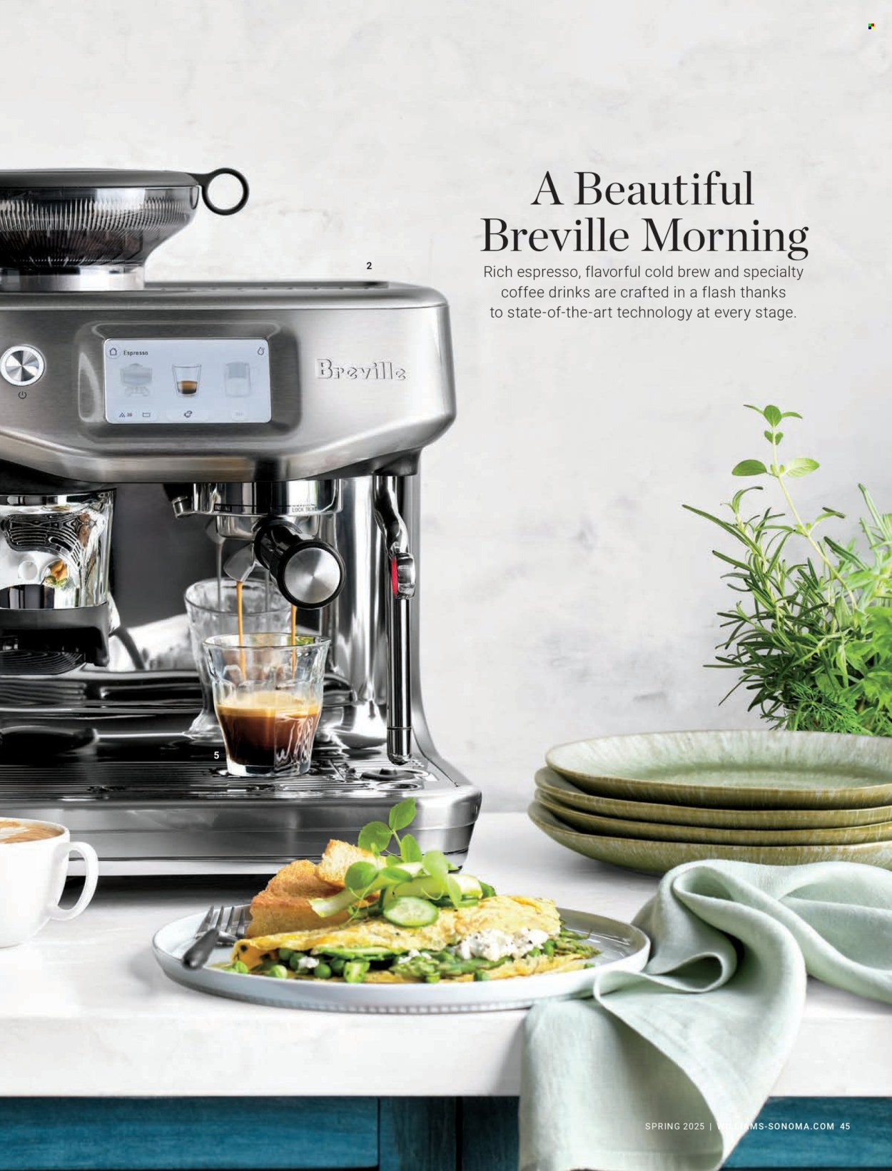 Williams-Sonoma ad. Page 1