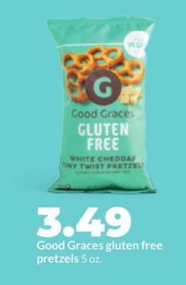 Good Graces gluten free pretzels