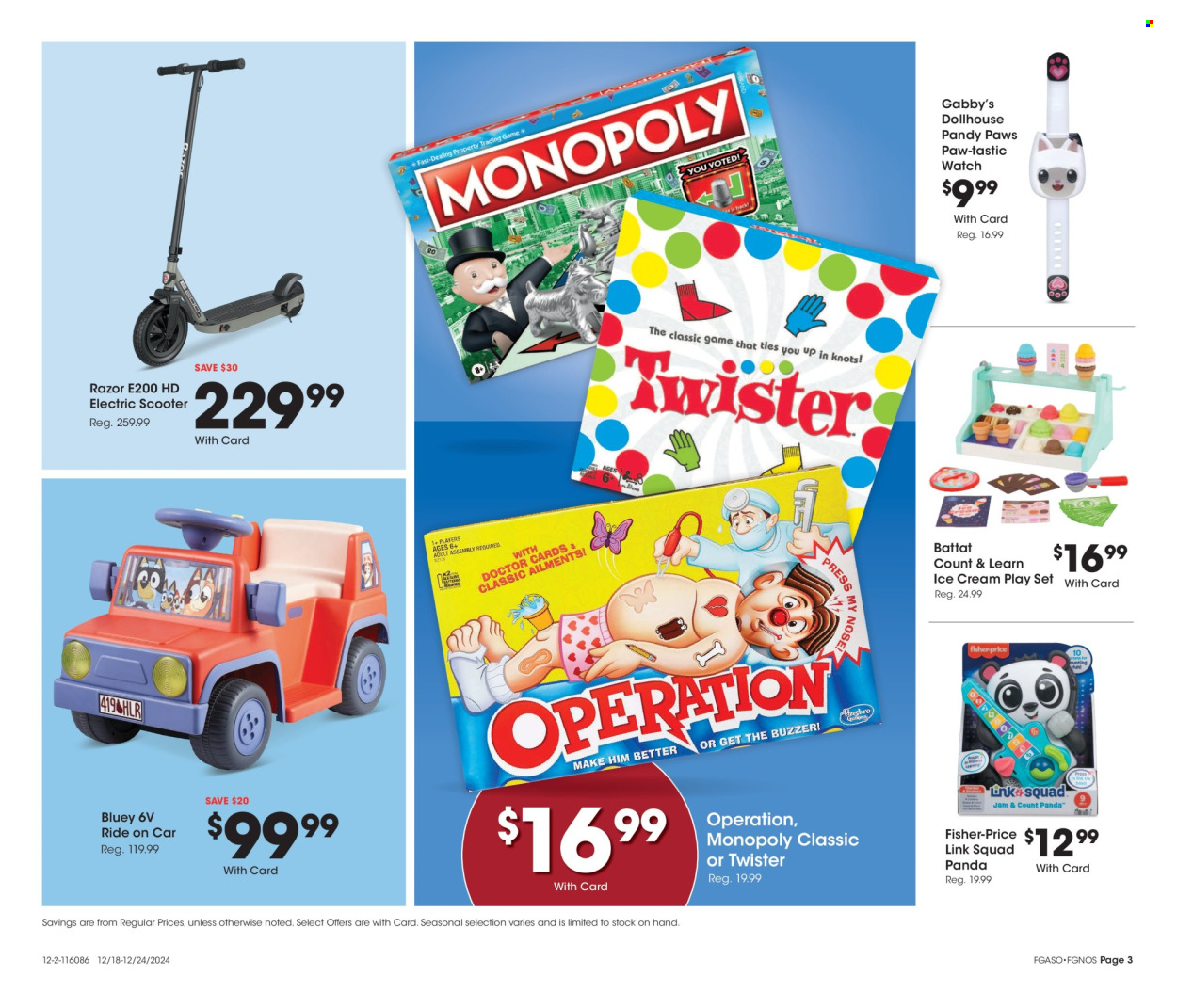 Fred Meyer ad - 12/18/2024 - 12/24/2024. Page 1