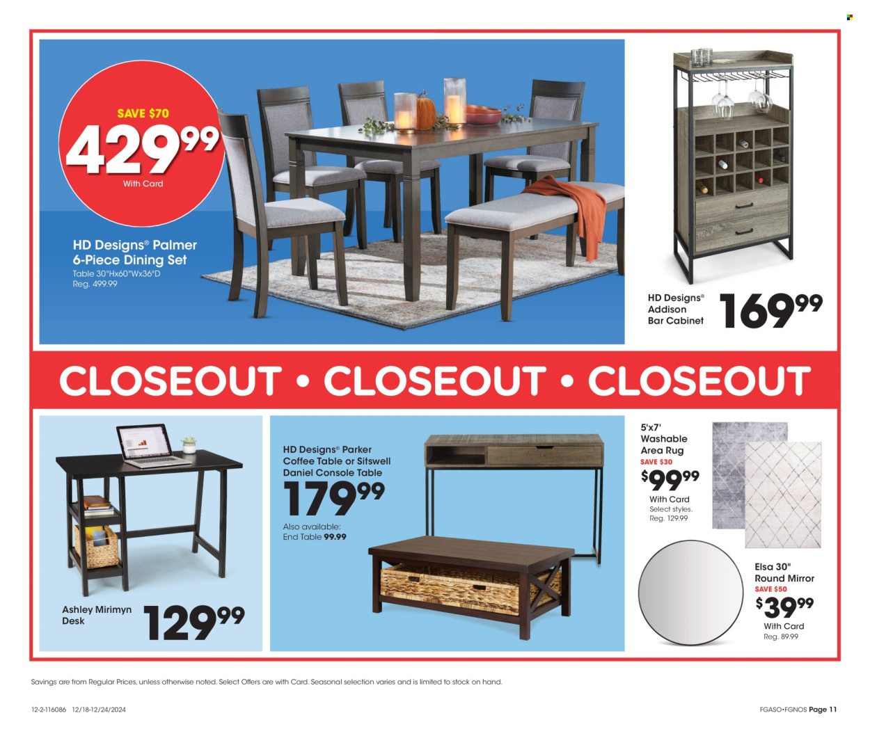 Fred Meyer ad - 12/18/2024 - 12/24/2024. Page 1