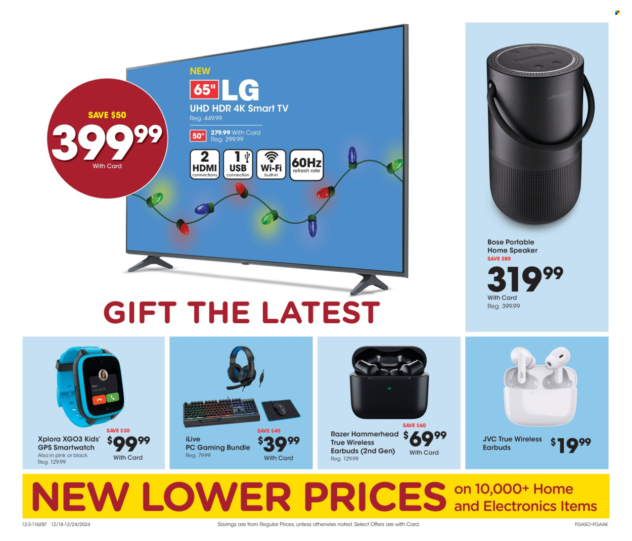 Fred Meyer ad - 12/18/2024 - 12/24/2024. Page 1