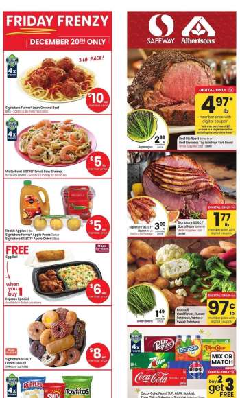 Albertsons Flyer - 12/18/2024 - 12/25/2024.