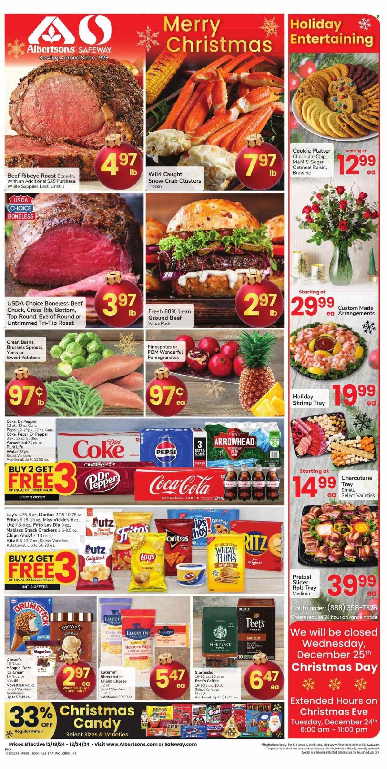 Albertsons ad - 12/18/2024 - 12/24/2024. Page 1